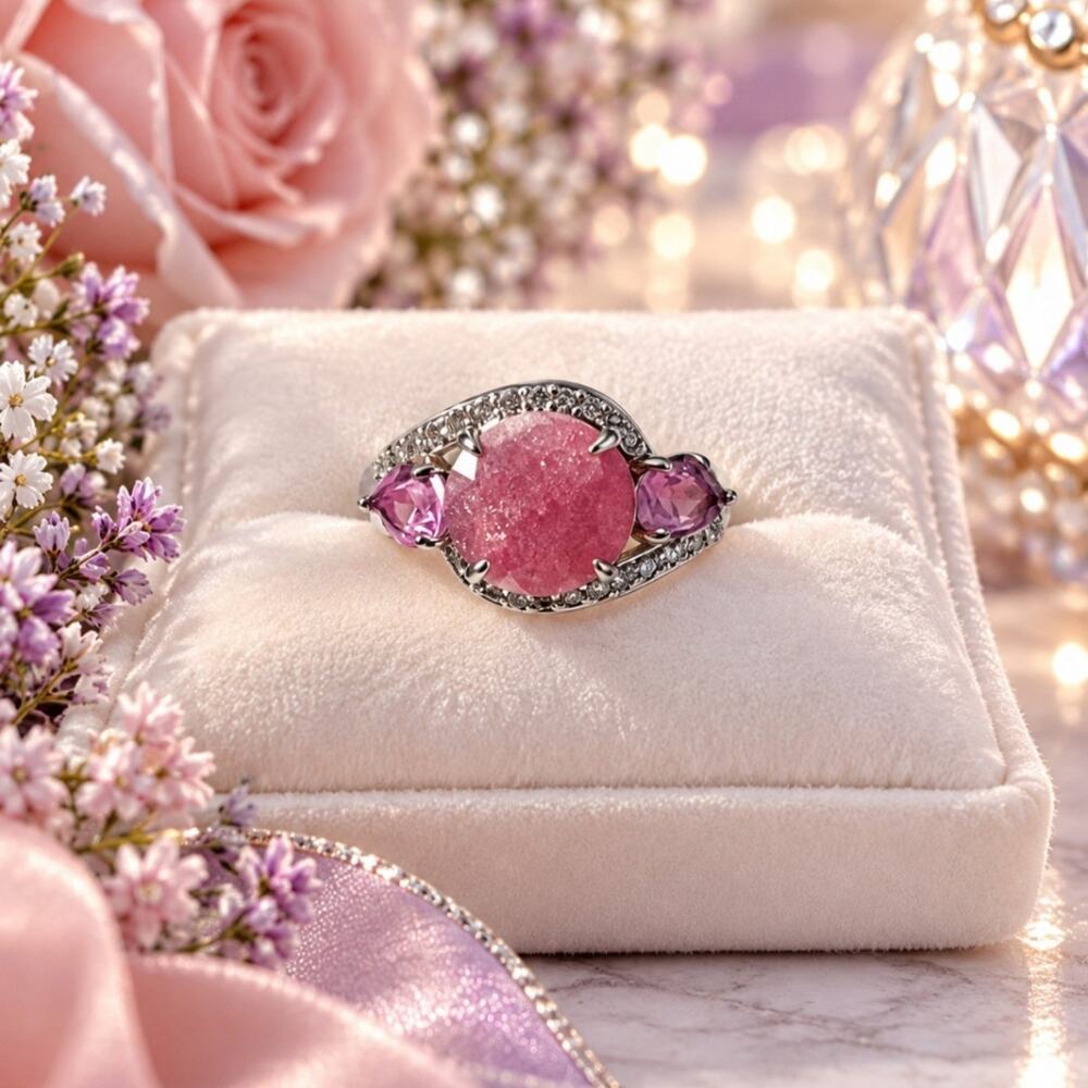 Bomb Party Ring RG56186 "Such A Jewel" Size 7